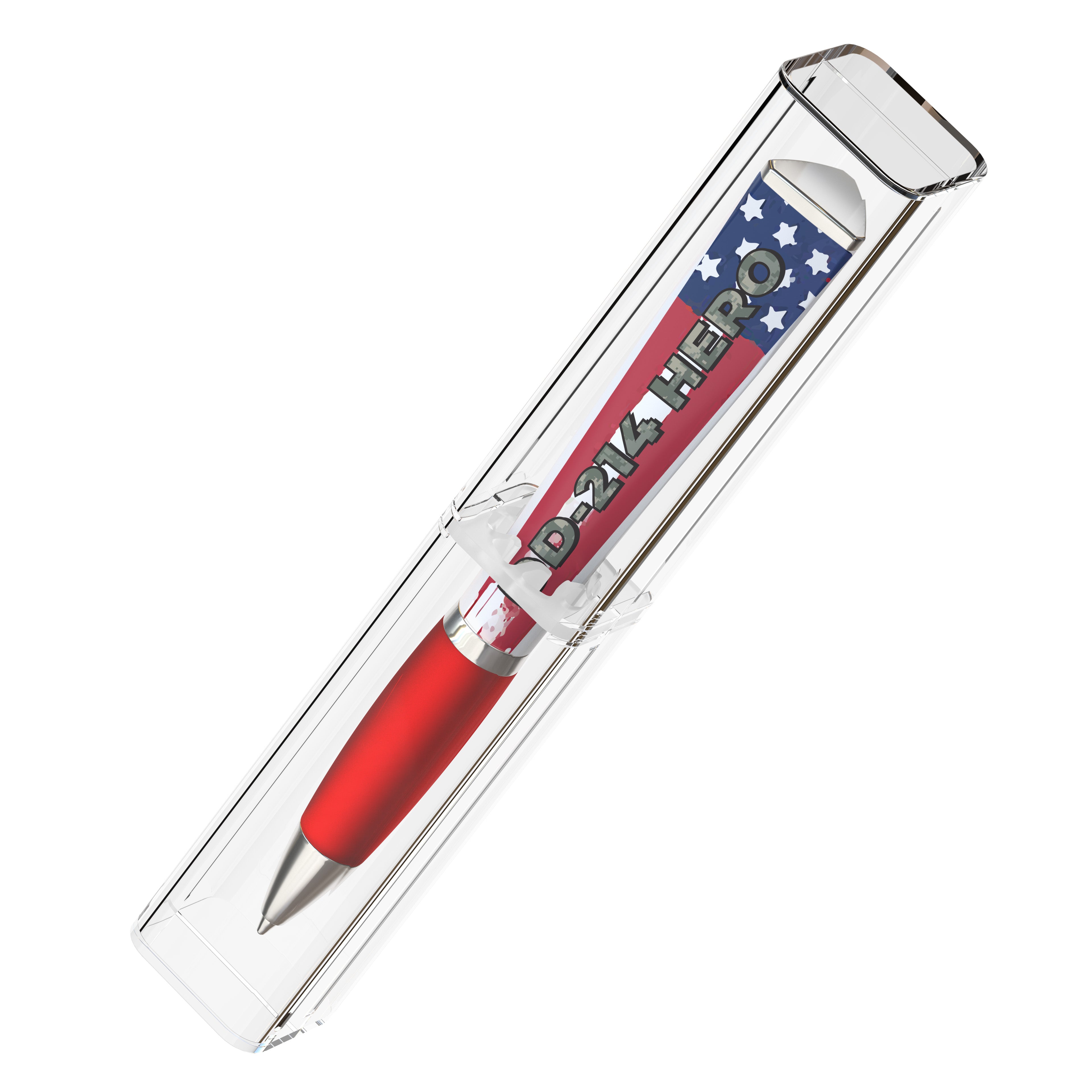 With acrylic casing