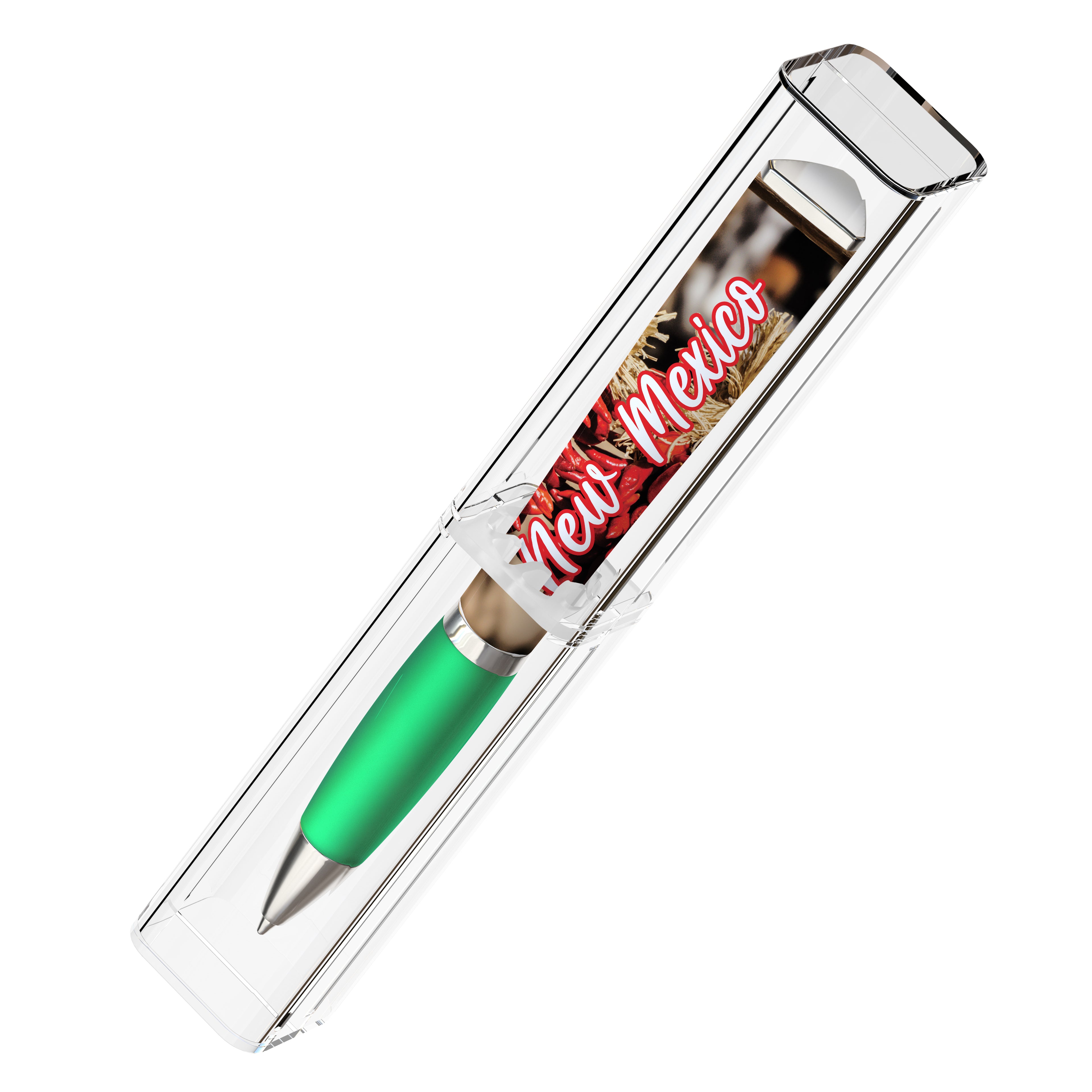 With acrylic casing