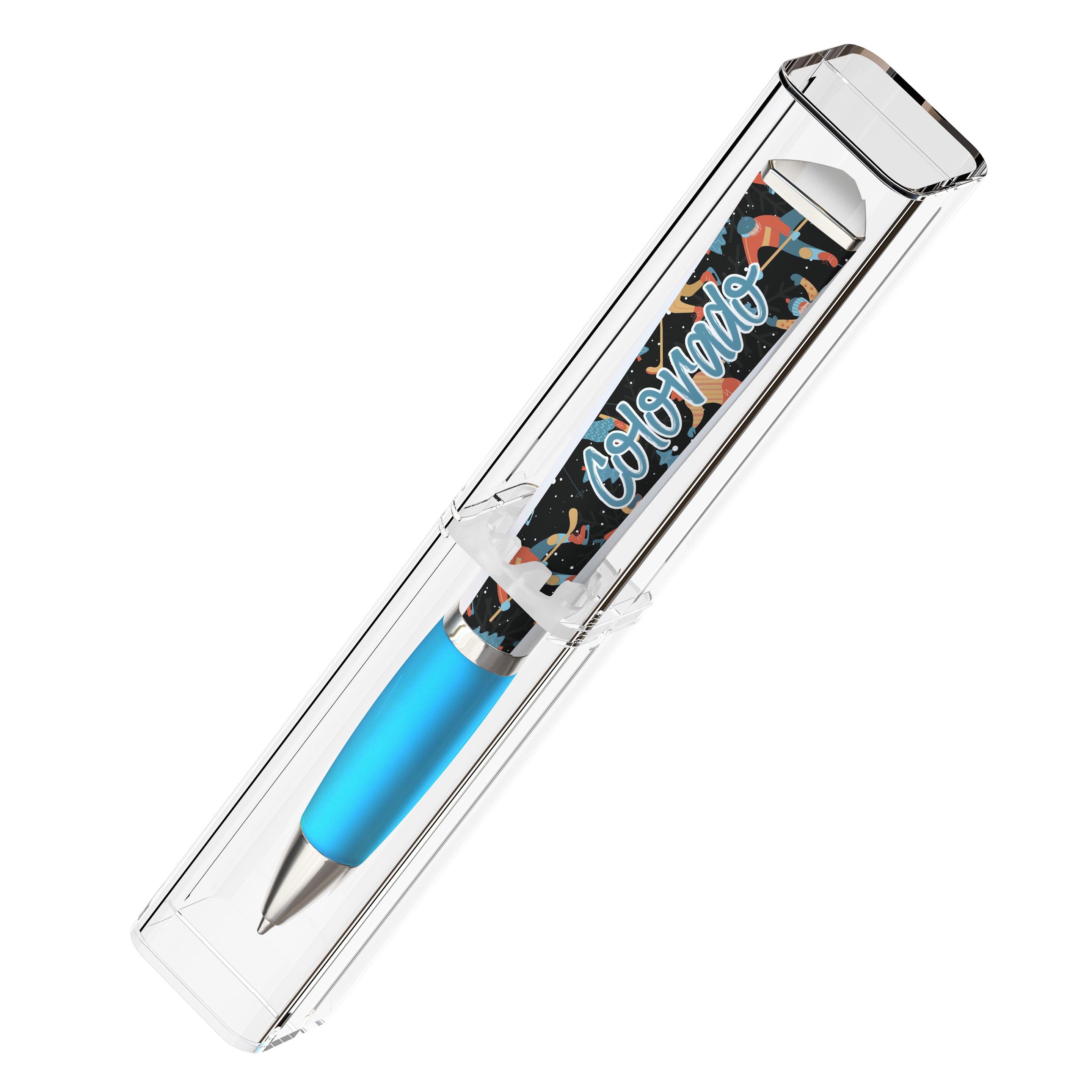With acrylic casing
