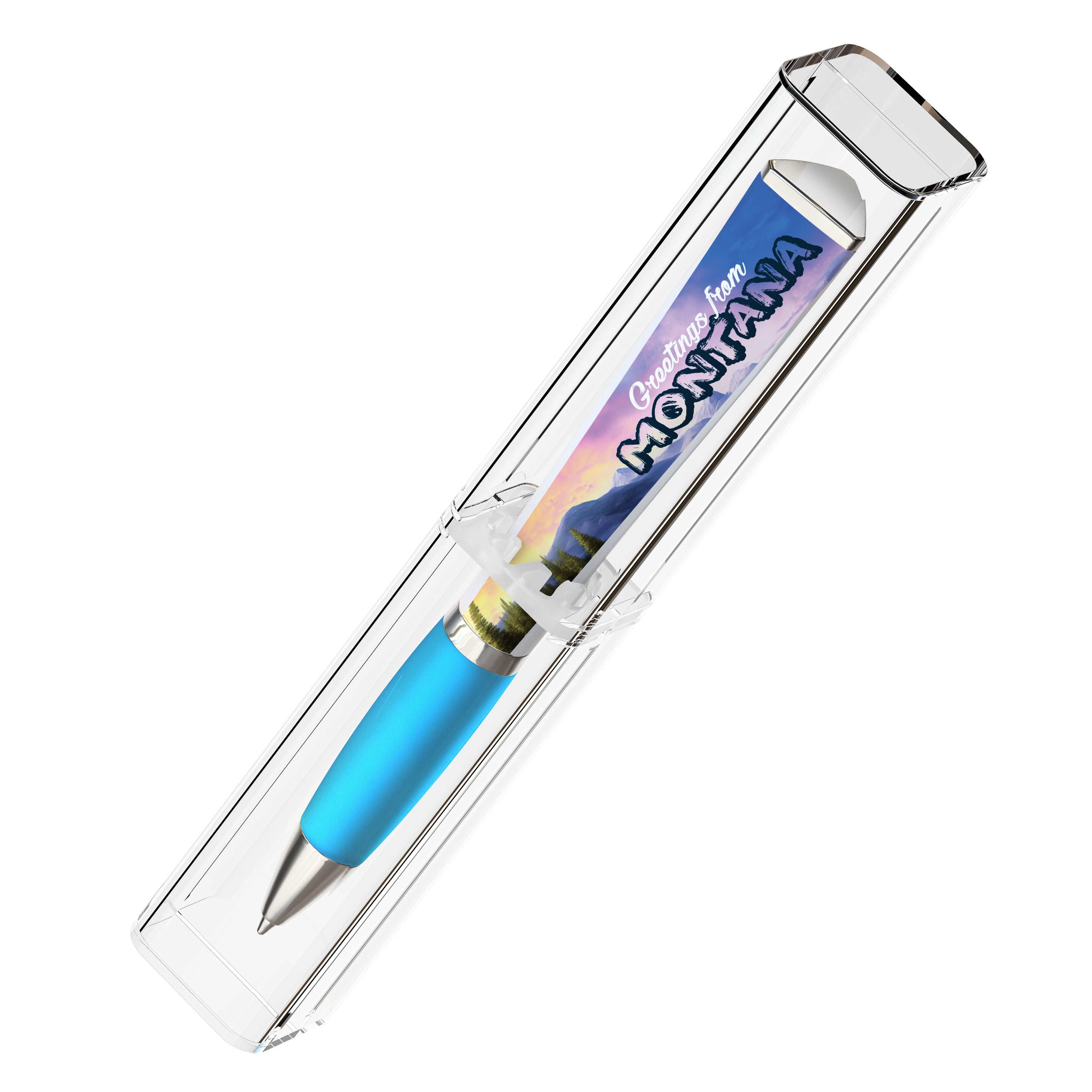 With acrylic casing