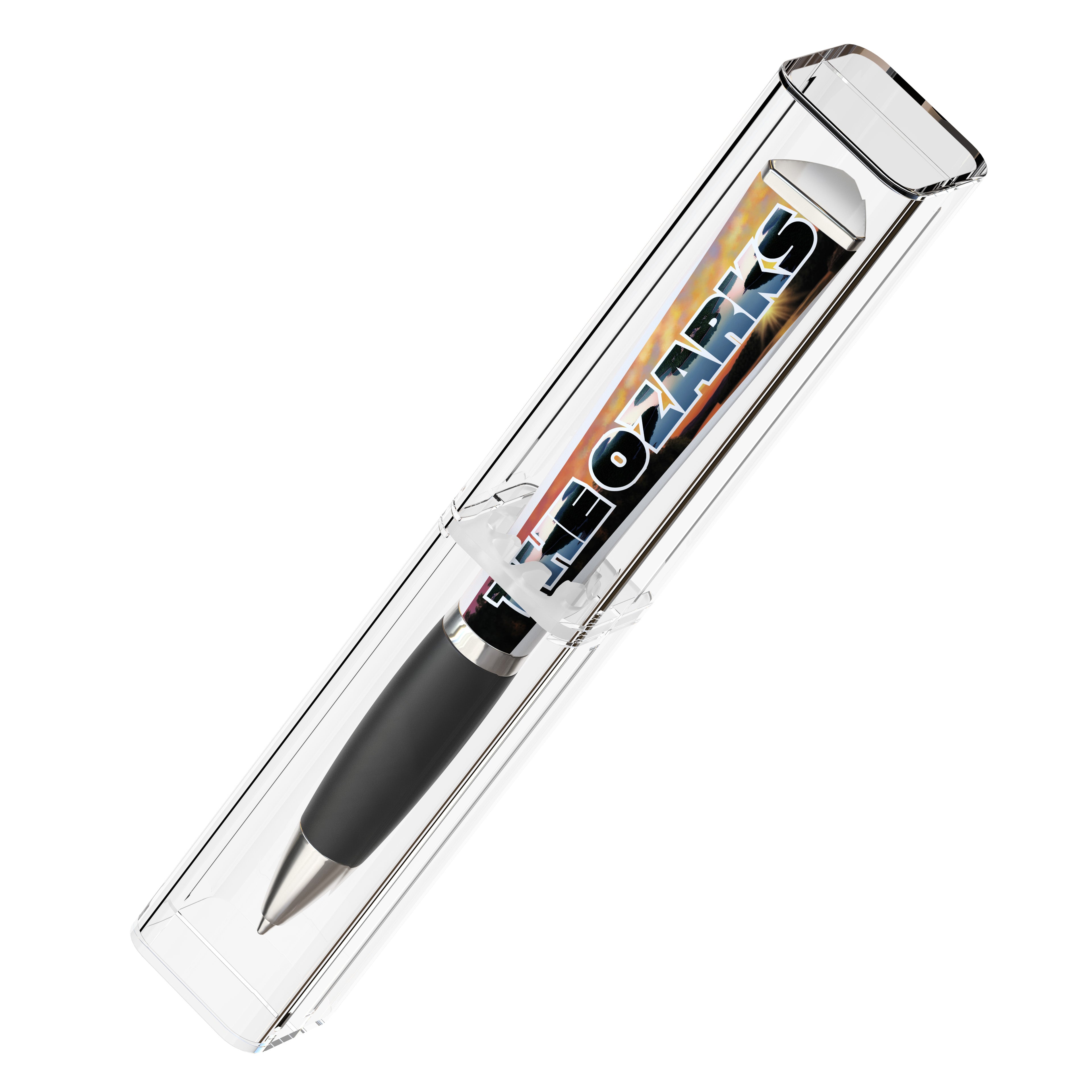 With acrylic casing