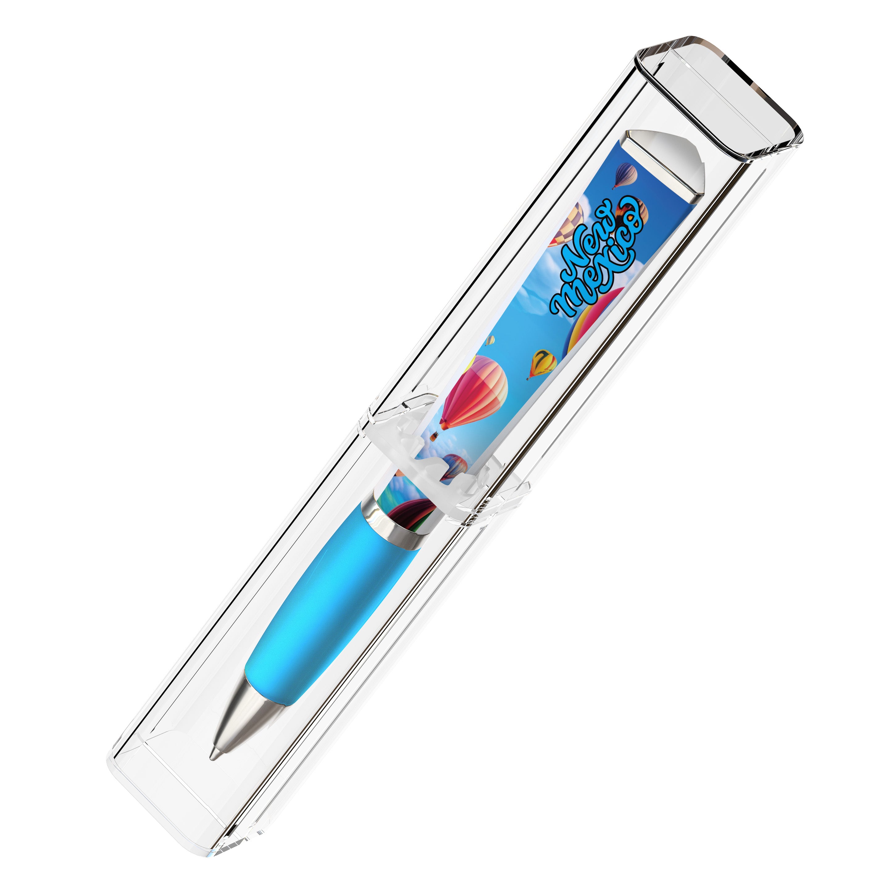 With acrylic casing