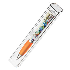 With acrylic casing